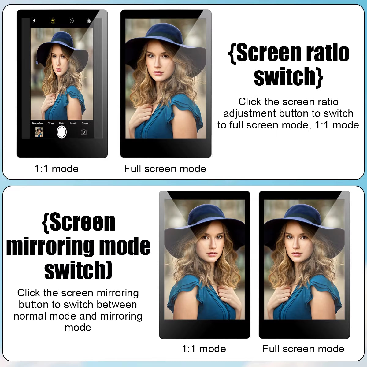 Revolutionary Wireless Magnetic Selfie Monitor for Perfect Phone Vlogs and Live Streams