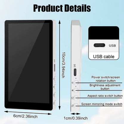 Revolutionary Wireless Magnetic Selfie Monitor for Perfect Phone Vlogs and Live Streams