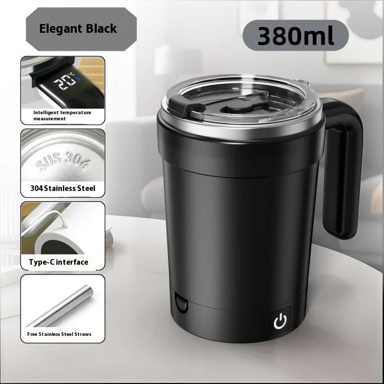 Revolutionary Smart Temperature-Controlled Automatic Stirring Coffee Cup – Perfect for On-the-Go Fitness Enthusiasts!