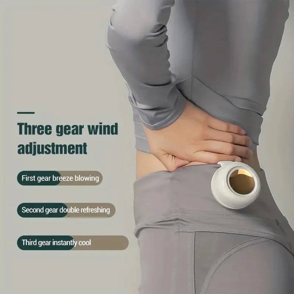 Experience Ultimate Comfort with the Whirlwind Leafless Portable Fan – USB Rechargeable, Silent, and Perfect for Home or On-the-Go