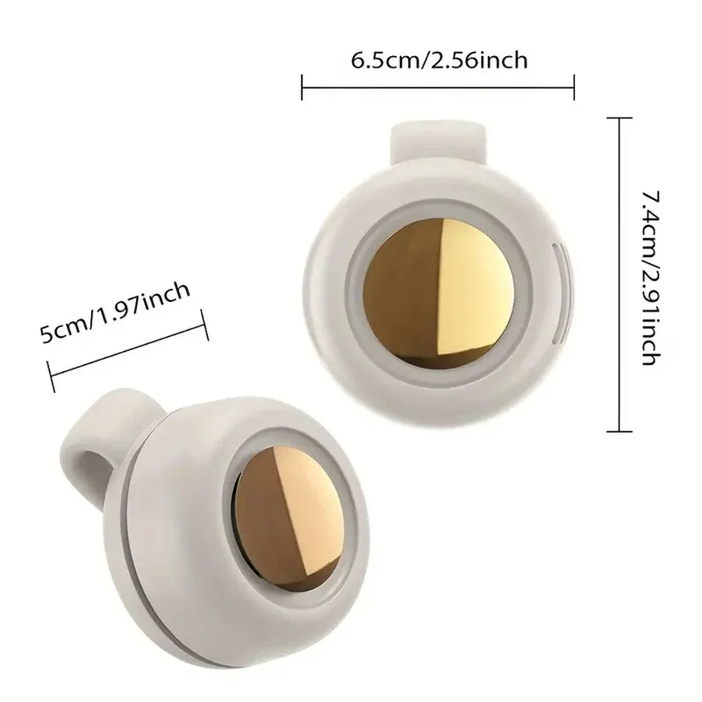 Experience Ultimate Comfort with the Whirlwind Leafless Portable Fan – USB Rechargeable, Silent, and Perfect for Home or On-the-Go