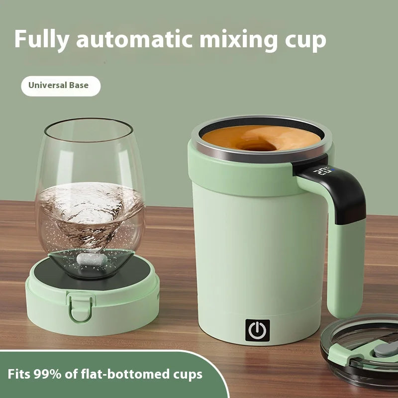 Revolutionary Smart Temperature-Controlled Automatic Stirring Coffee Cup – Perfect for On-the-Go Fitness Enthusiasts!